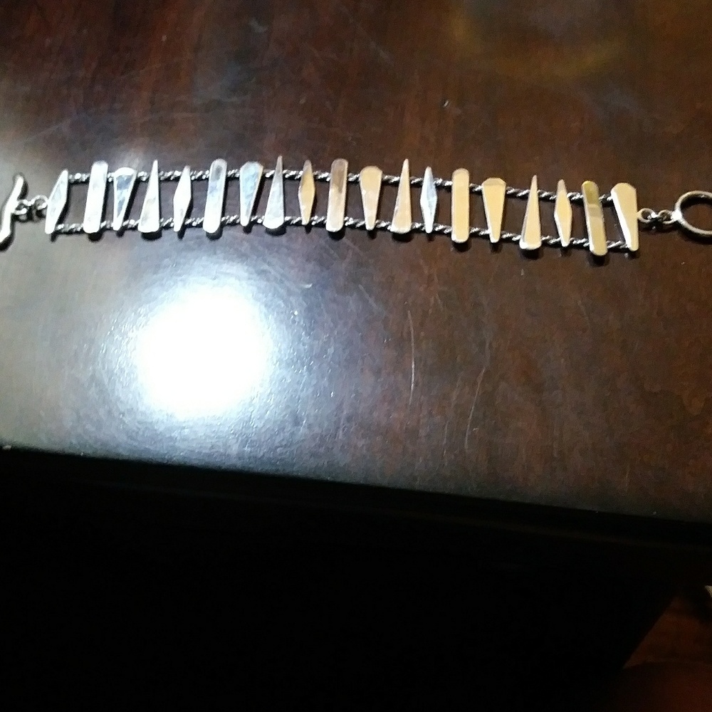 Beautiful Solid Sterling Silver Bracelet - image 1